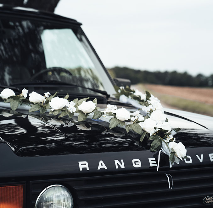 Oldtimer Auto Fahrzeug Klassiker Range Rover Aussen