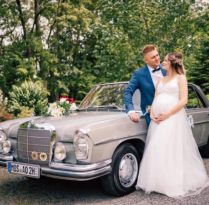 Oldtimer Auto Fahrzeug Klassiker Hochzeit Event